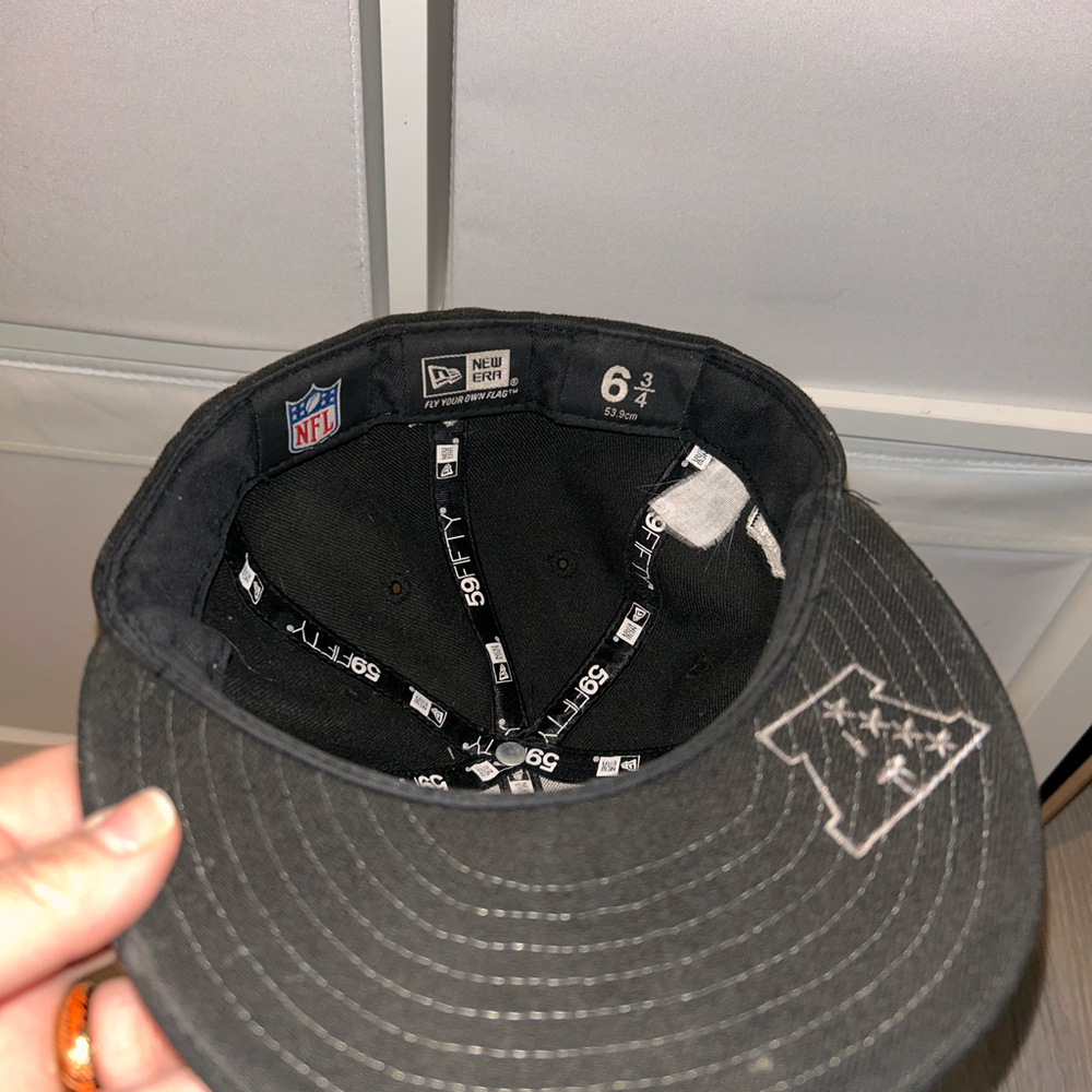 Oakland Raiders - New Era / 59FIFTY - Official 2012 NFL Draft Hat - Size 6 3/4 - Picture 4 of 4